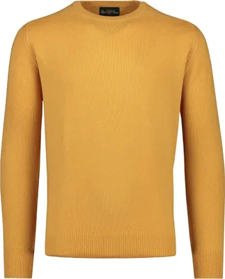Produktbild von Alan Paine Pullover Rundhalsausschnitt Gelb