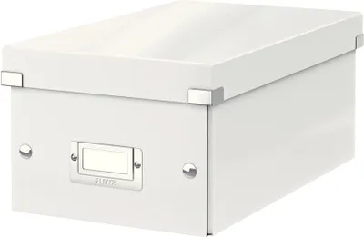Immagine prodotto di LEITZ Contenitore per DVD Click & Store WOW, bianco