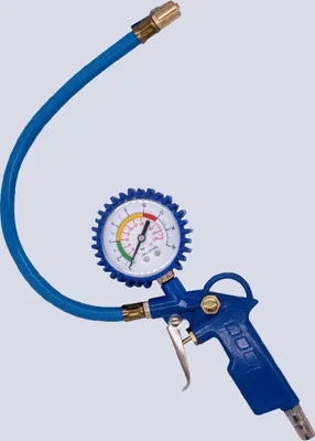 Image de Détection numérique du capteur de pression des pneus Cadran bleu