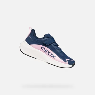 Produktbild von Geox Dunkelblaue Pro-Ran-Sneaker für Mädchen 39