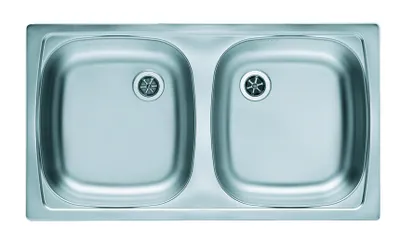 Produktbild von Alveus Basic - Spüle, 780x435 mm, Edelstahl 1039144
