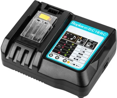 Produktbild von Ładowarka DC18RC do akumulatorów Makita BL1850 BL1815 BL1815N BL1820 BL1820B BL1830 BL1830B BL1835 BL1840 BL1840B BL1845 BL1850B BL1860 BL1860B LXT400