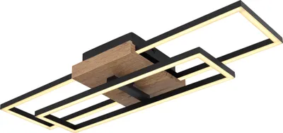 Produktbild von Globo Lighting Deckenleuchte Metall schwarz matt, LED
