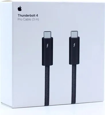 Zdjęcie produktu dla Kabel Apple Thunderbolt 4 Pro USB-C 3 m czarny