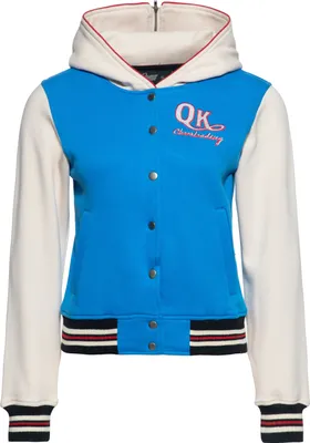Produktbild von Queen Kerosin College Jacke - QK Hoodie Blau XXL