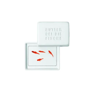 Produktbild von Räder Design Butterdose Poesie et Table Butter bei die Fische (Klein)