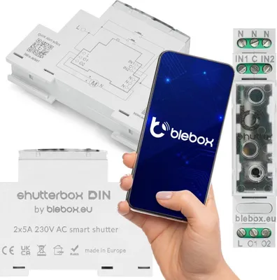Zdjęcie produktu dla Shutterbox control module din Blebox