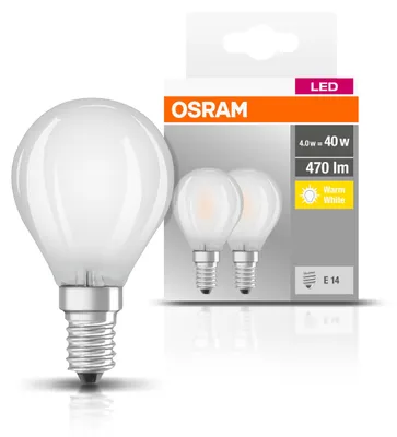 Produktbild von Osram 4058075803978, 4 W, E27, 470 lm, 10000 h, Warmweiß