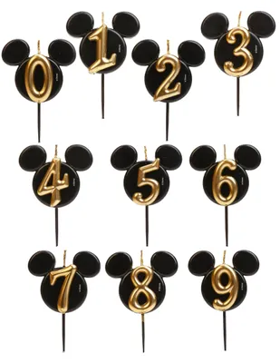 Immagine prodotto di Candela con i numeri di Topolino -