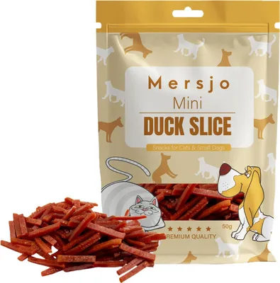 Image de Délicatesse pour chats - Mini tranches de canard 50g