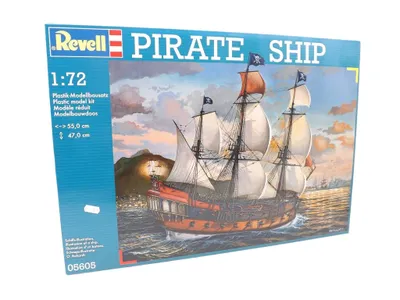 Produktbild von Revell PIRATE SHIP, Montagesatz, 1:72, Pirate Ship, Pirate Ship, Fortgeschritten, 896 Stück(e)