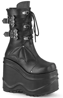 Immagine prodotto di DemoniaCult Plateaustiefel - Wave-150 Nero 40