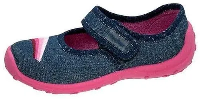 Produktbild von Fischer Markenschuh Kinder-Klett-Hausschuh