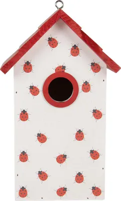 Produktbild von Clayre & Eef Vogelhaus 15x10x22 cm Weiß Holz