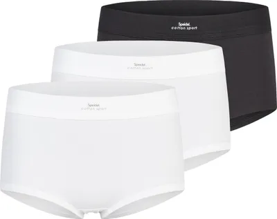 Produktbild von Speidel 3er Pack Baumwolle Sport Panty Bequem und elastisch, Mit breitem Weichbund, Glatte Abschlüsse