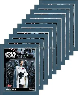 Image de Star Wars Rogue One - Autocollants à collectionner - 10 sachets