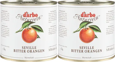Produktbild von Food-United SEVILLE BITTER ORANGEN MARMELADE 2x 3kg Dose von DARBO