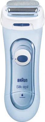 Produktbild von Braun Silk-épil 81653271, Folienschaber, 3 Kopf/Köpfe, Blau, 1 scheerblad, Kabellos, AA