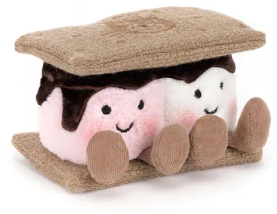 Produktbild von Jellycat Kuscheltier Amuseables S'mores Marschmallows (7cm)