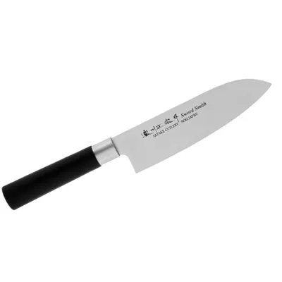 Produktbild von Satake Cutlery | Saku Santoku-messer - 17 Cm - Edelstahl - Universelles Kochmesser