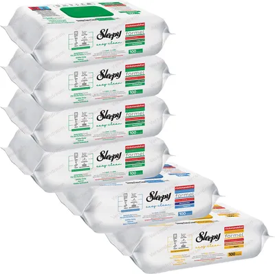Obrázok produktu pre Sleepy Feuchttücher 4x Grün +1x Gelb + 1x Blau