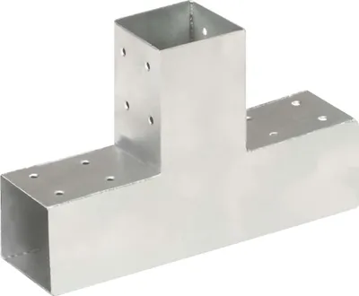 Produktbild von CLORIS Pfostenverbinder T-Form Verzinktes Metall 71 x 71 mm, 1,46 kg