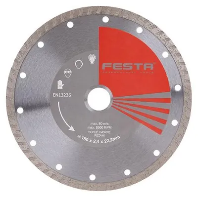 Obrázek produktu pro Kotouč diamantový FESTA TURBO 180x2.4x22.2mm 21418