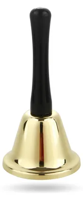 Weihnachtsglocke Gold – festliche Glocke für Kostüm & Advent