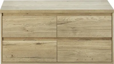 Obrázok produktu pre Kúpeľňová skrinka Sanox Porto 120 cm 4 zásuvky dub svetlý