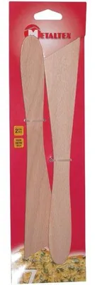 Image de Lot de 2 spatules en bois 30 cm - Metaltex