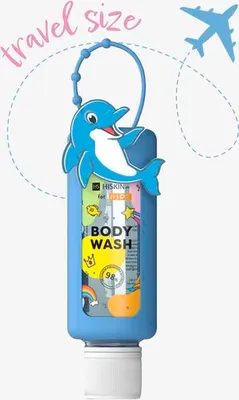 Produktbild von HISKIN Kinder-Duschgel Reisegröße Delfin 75 ml
