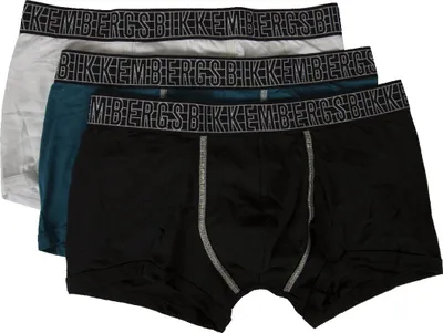 Produktbild von Pack 3 Boxershorts für Herren Tripack BIKKEMBERGS Artikel VBKT04966 TRIPACK FASHION TRUNK, XL, Cotone 94%,Elasthan 6%