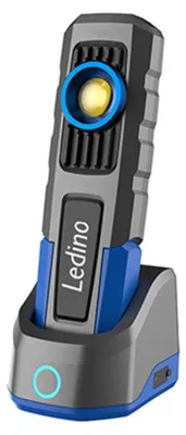 Image de Ledino Lampe portative à accu Hörde 4Ah IPX6max 600lm avec chargeur+ USB (11140006004024)