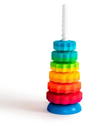 Produktbild von Fat Brain Toy Co. SpinAgain, 1 Jahr(e), ABS, Mehrfarbig