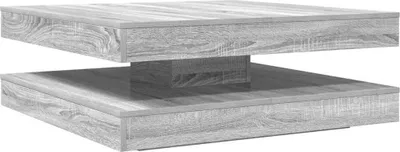 Obrázok produktu pre vidaXL Konferenčný stolík otočný o 360 stupňov Sonoma 90x90x34,5 cm