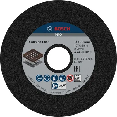Produktbild von PRO Metal Schleifscheibe, 100 x 27 x 20 mm, K24