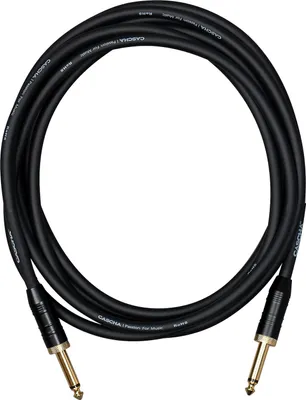 Produktbild von Cascha Professional Line Guitar Cable Black 9 m Gerade Klinke - Gerade Klinke Instrumentenkabel