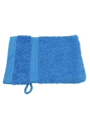 Produktbild von Julie Julsen BIO Waschhandschuh Royalblau 15 x 21 cm