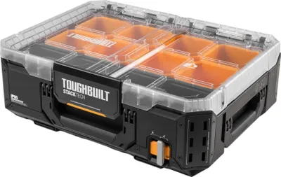 Produktbild von Toughbuilt StackTech TB-B1-O-30 Organizer 53 x 40 x 18 cm + 8x Inlay + 4x Trennwand