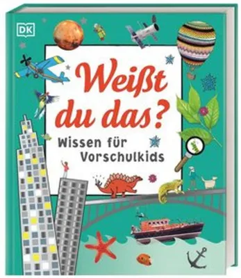 A children's book cover with various illustrations.