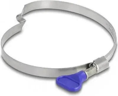 Produktbild von DELOCK Schlauchschelle Edelstahl Flügelmutter 80-100mm 5Stk