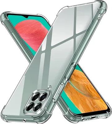 Image de Housse pour Samsung Galaxy M33 5G Housse de protection anti-choc Handy Case Transparent Cover