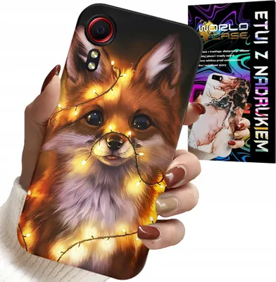 Produktbild von Fall Für Samsung Galaxy Xcover 7 - Süsse Fuchs Wald Tiere Fall + Glas