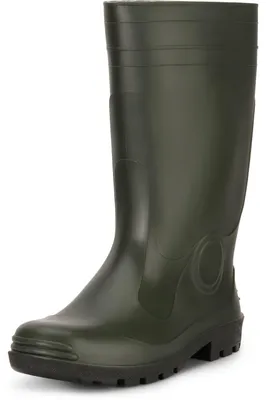 Image de Bottes de pluie en PVC pour hommes Ladeheid LA-974 (vert, 40 UE)