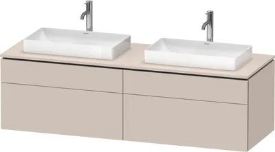 Produktbild von DURAVIT LC4873B91910000 Konsolen-WTU wandhängend L-Cube 550x1