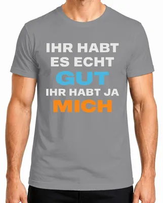 Imagen del producto de Camiseta para hombre, color gris, talla 3XL, con el texto: "Ustedes lo tienen todo, ustedes son divertidos y sarcásticos"