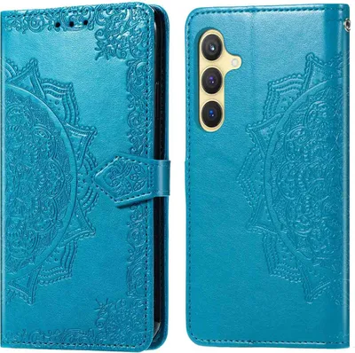 Immagine prodotto di Custodia a libro imoshion Mandala per Samsung Galaxy S25 / S24 - Turchese