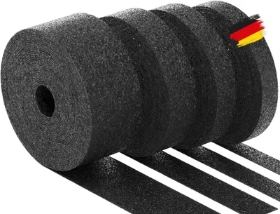 Obrázok produktu pre Terasové podložky 2 m x 50 mm x 3 mm, gumový granulát, protišmyková stavebná rohož, pre záhradu