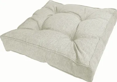 Produktbild von POKAR Loungekissen Sitzkissen Sitzauflagen Stuhl Stuhlkissen für Stuhl, Farbe:Beige, Size:Sitzkissen 70x70