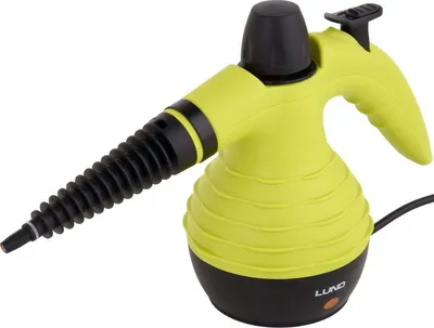 Produktbild von LUND cleaner de profesjonalny ręczny odkurzacz parowy z 6 akcesoriami - odkurzacz parowy - blokada przed dziećmi - zestaw 10 sztuk - 900W-1050W - zielony -